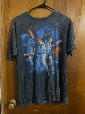 Star Wars Graphic Tee - Black Vintage-Style Men’s Shirt